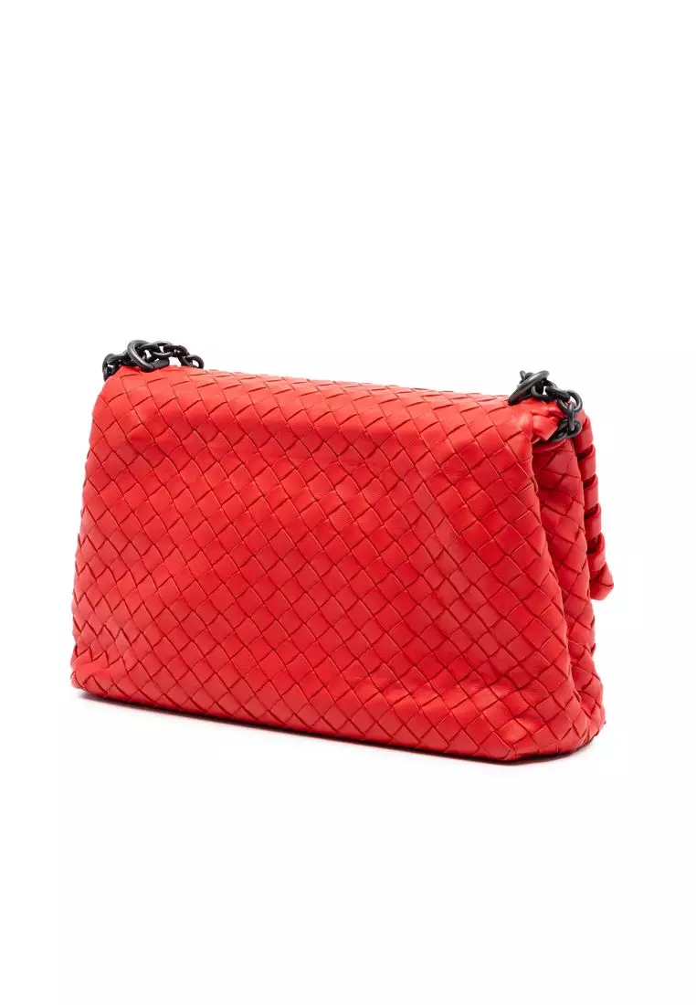 心愛的 Bottega Veneta 小號 Nappa Intrecciato Olimpia 單肩包