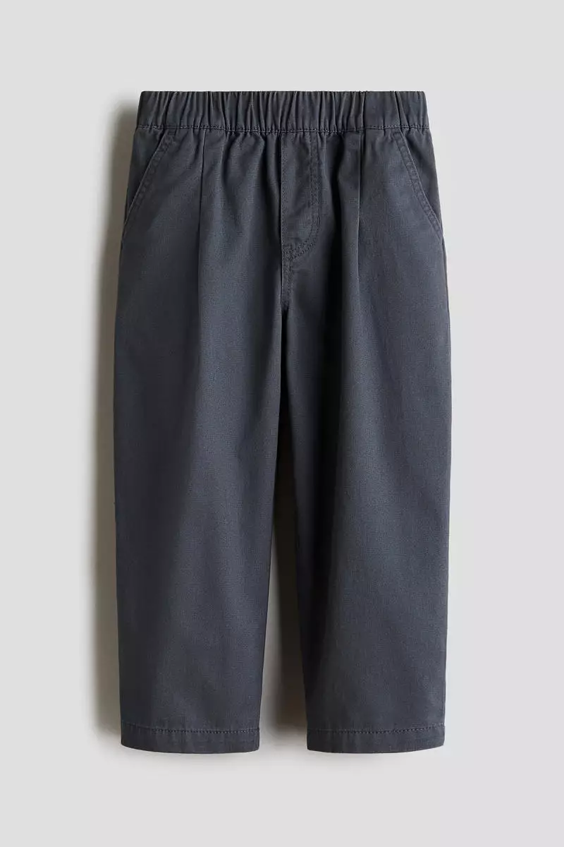 Cotton twill joggers