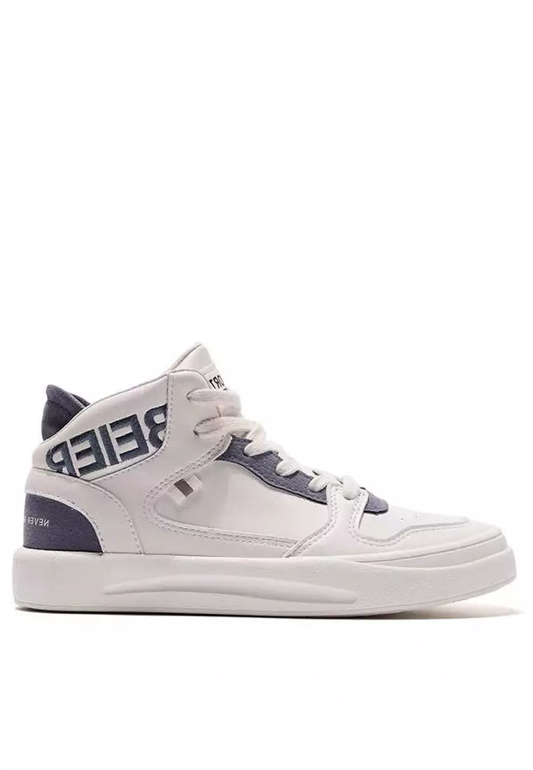 Mens armani clearance high top trainers