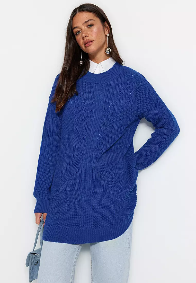 Crew Neck Knitwear Sweater