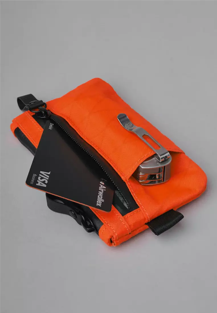 Alpaka Zip Cardholder - Orange
