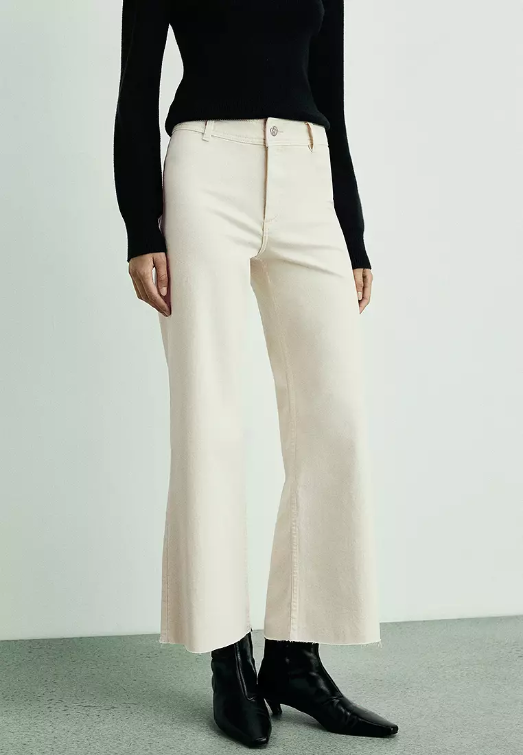 Buy Mango Catherin Culotte High-Rise Jeans 2025 Online ZALORA