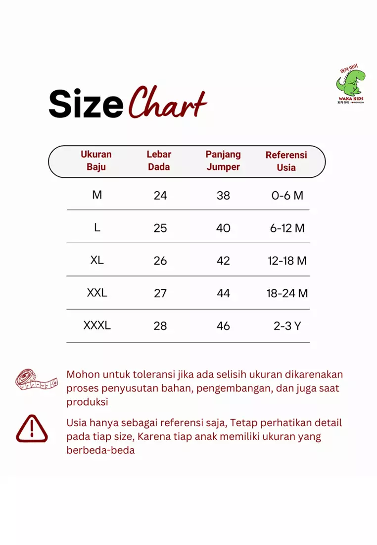 Wakakids Dress Bayi Anak Perempuan Lengan Pendek Katun Polkadot Lucky Bear 4487 Venrc Akula Cokelat