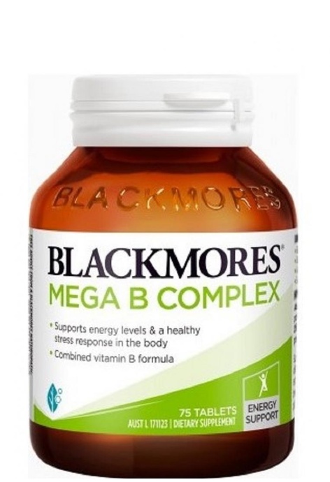 Blackmores BLACKMORES - 複合多種維生素B族 75粒 MEGA COMPLEX B