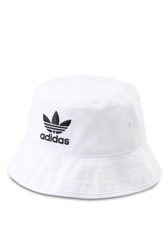 ADIDAS white trefoil bucket hat adicolor 99511AC918F001GS_1