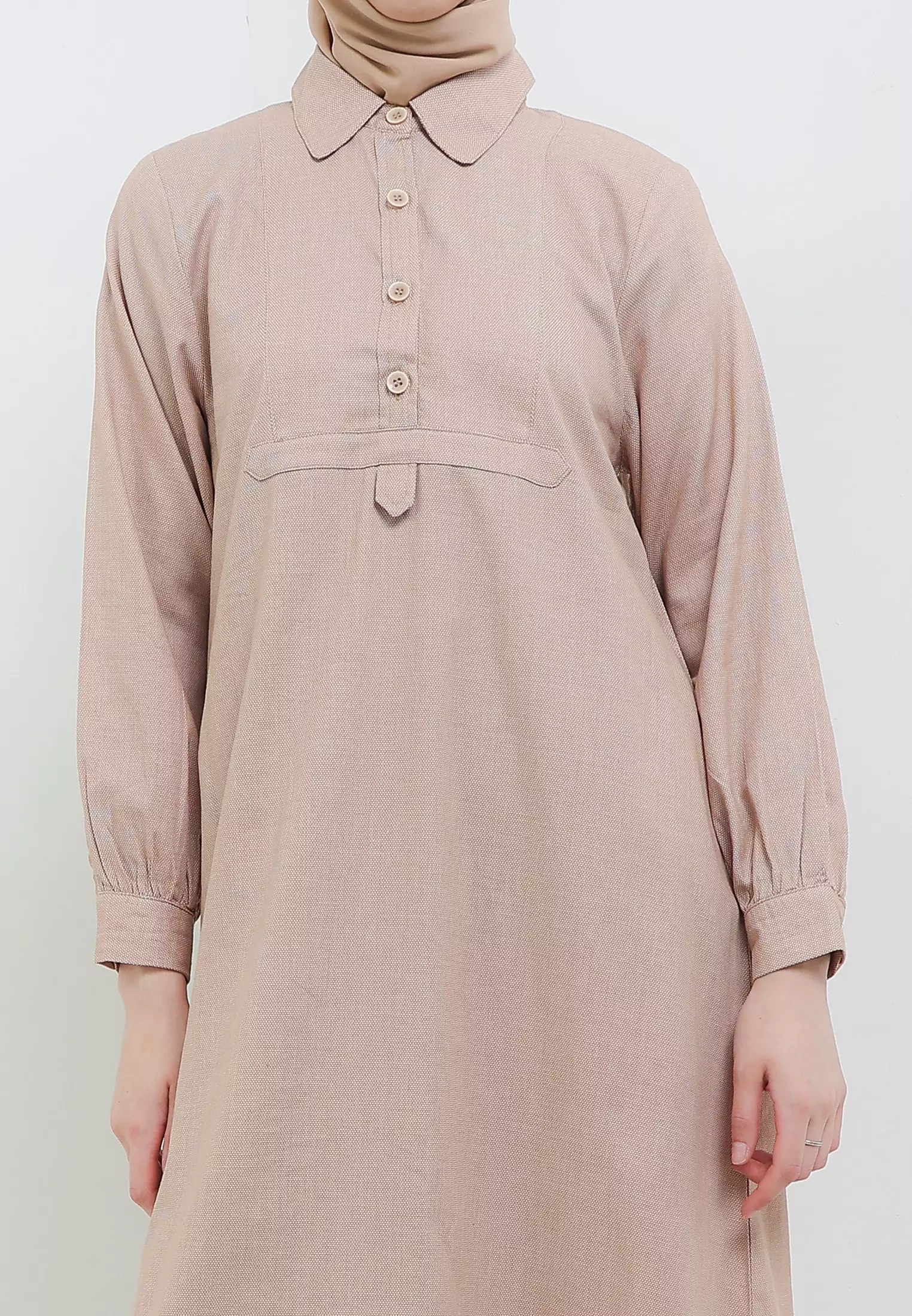 MFMW Rayla Dress Gamis Light Brown