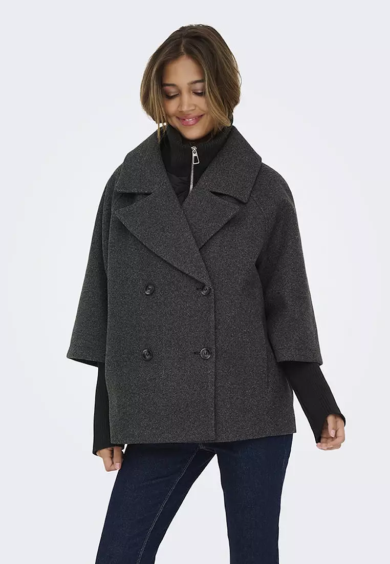 Buy JACQUELINE DE YONG Short Coat 2026 Online | ZALORA