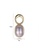 Rouse silver S925 Sparkling Geometric Stud Earrings 7959BAC8EB158DGS_3