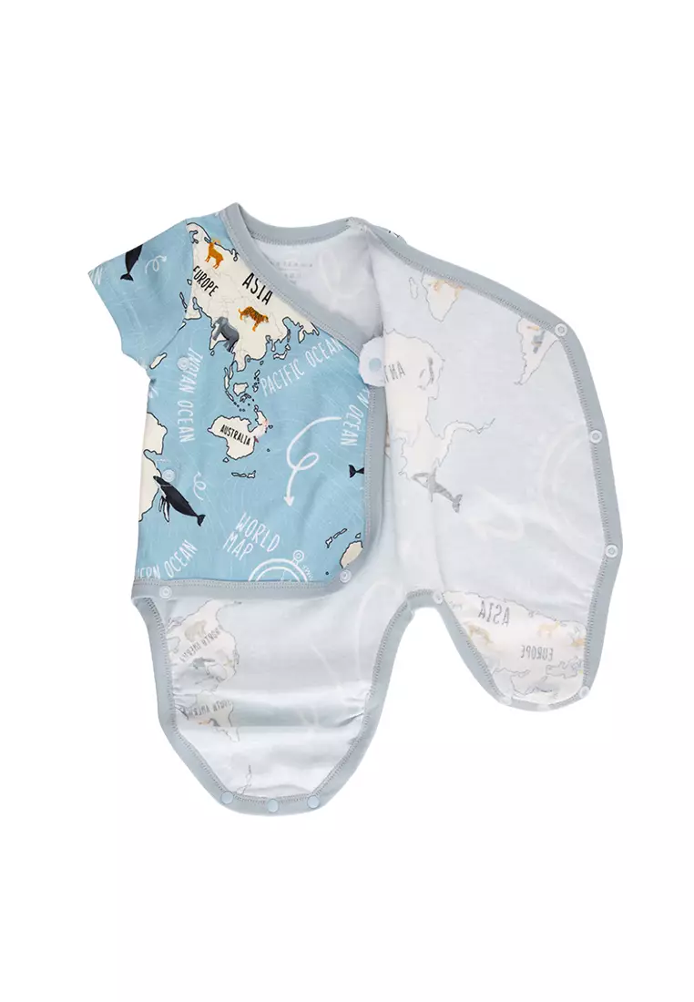 Mallows Kauia - Kimono Onesie / Boodysuit / Infant / Baby Clothes