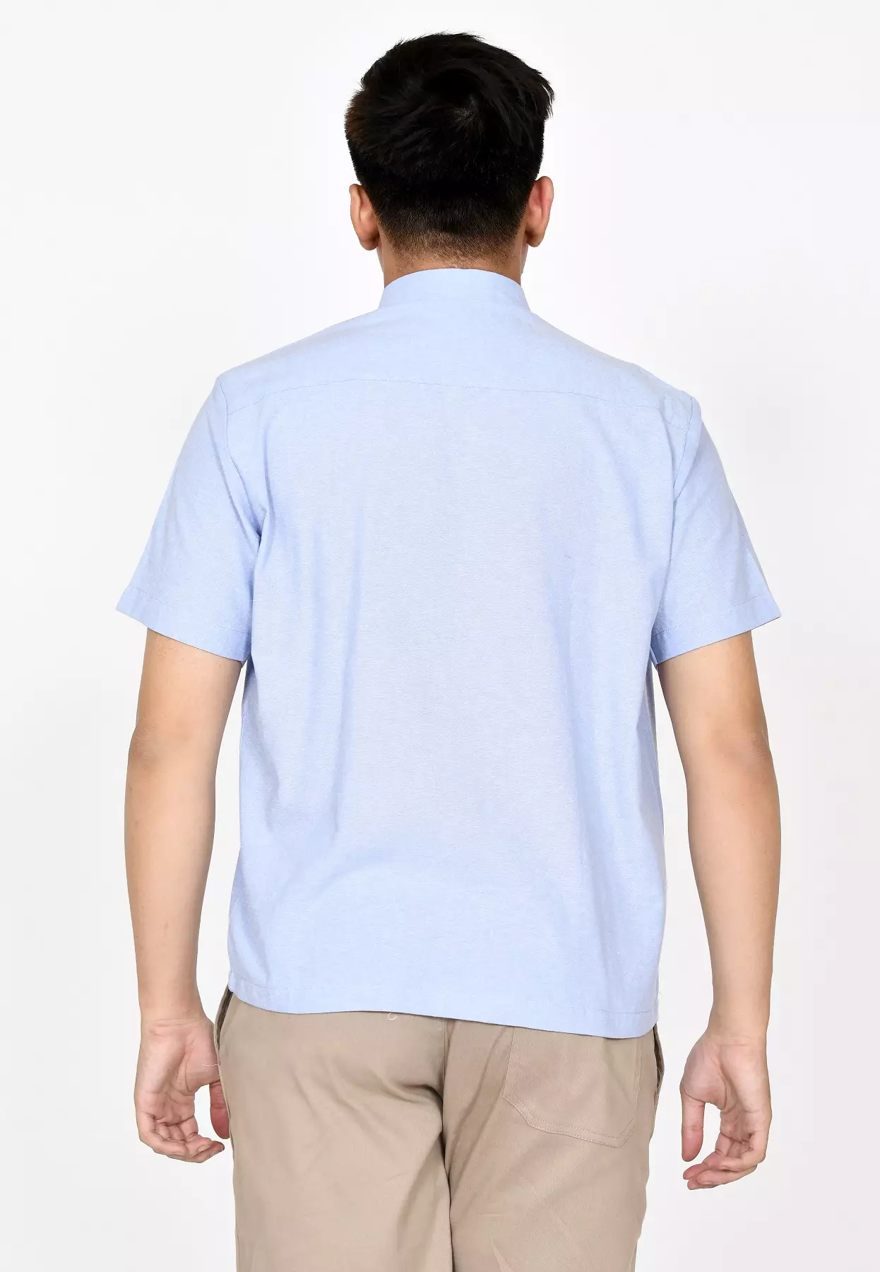 Kemeja Polos S/S Pria
