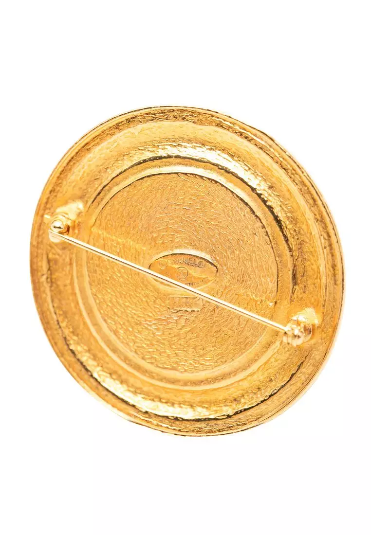 Chanel Pre-Loved Chanel Gold Plated 31 Rue Cambon Brooch 2026
