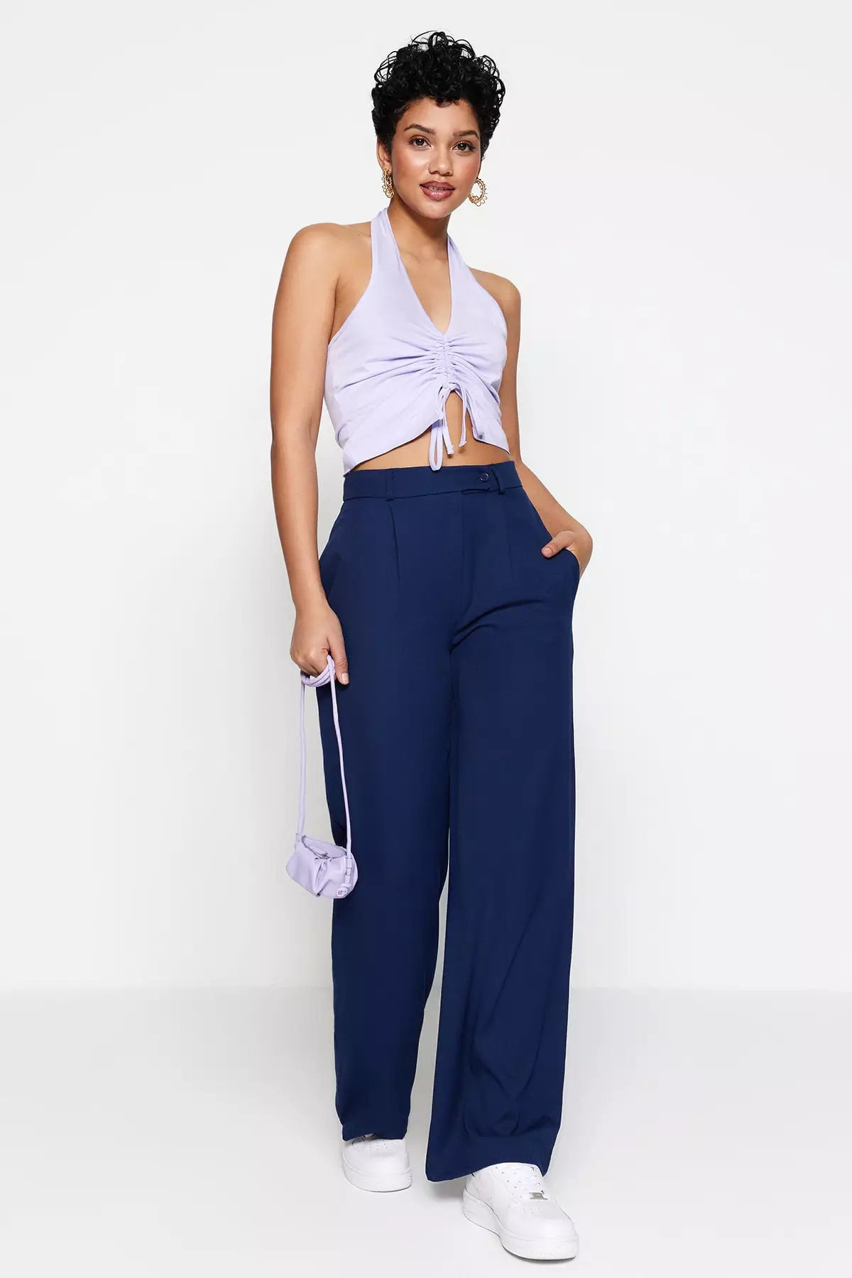 Wide Leg Trousers