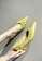 Twenty Eight Shoes yellow Soft Synthetic Leather Pointy Pumps 2048-9 96FE8SHD1D8AA2GS_7