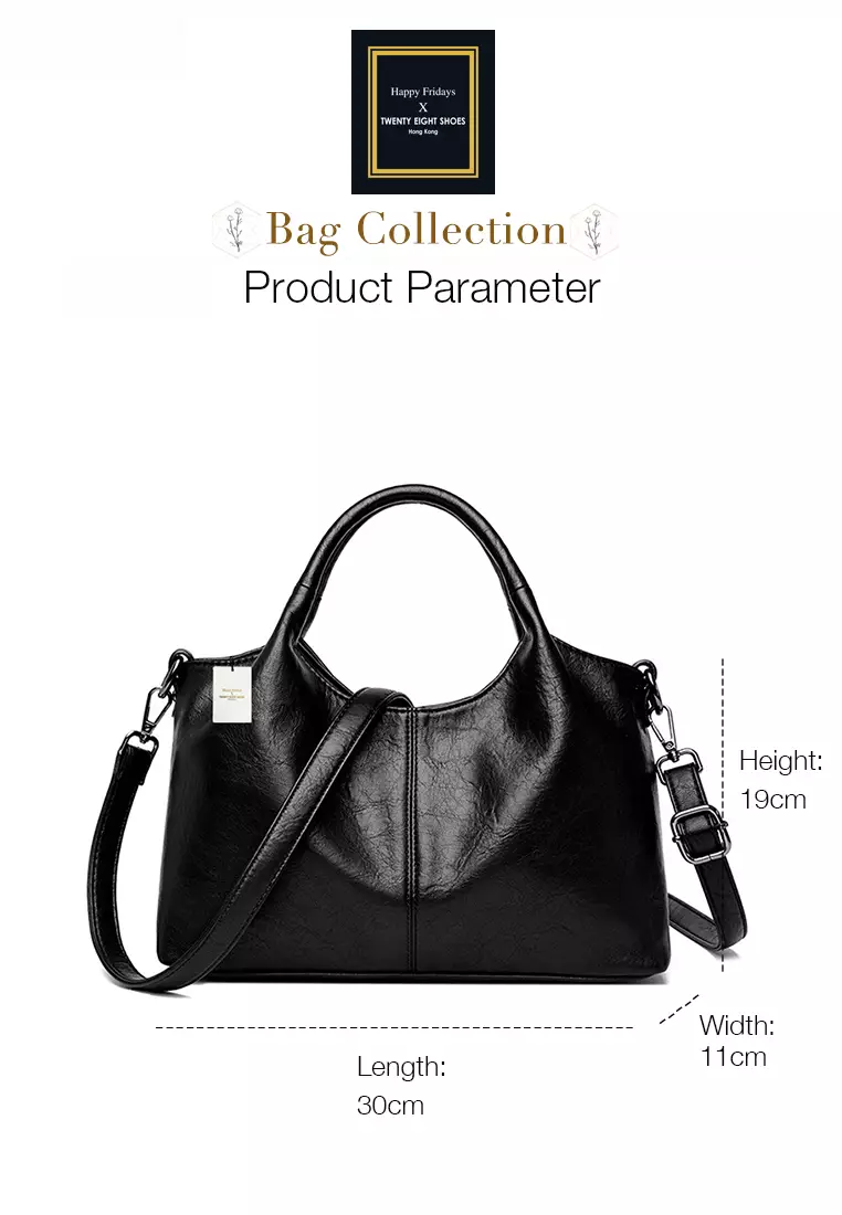 Textured Faux Leather Three Way Handbag JW HD-3918.a