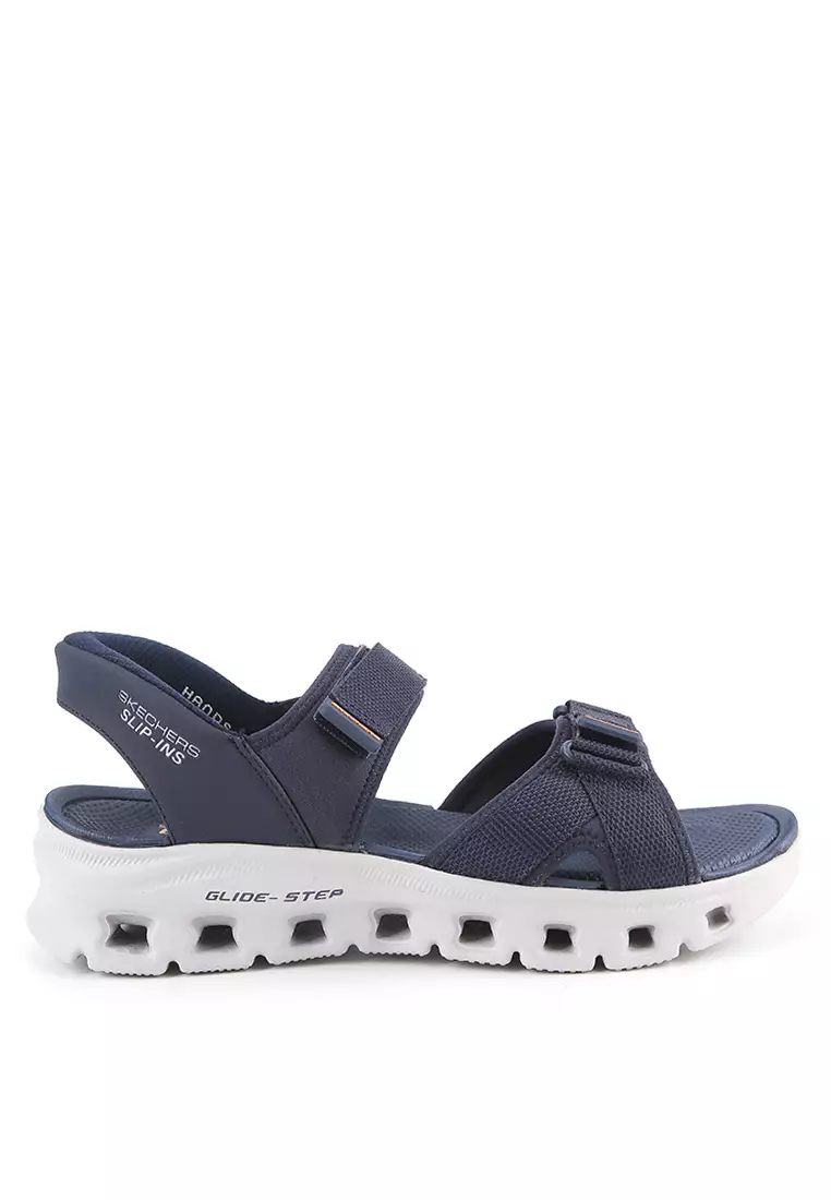 SKECHERS GLIDE-STEP PRO SANDAL ネイビー 完売品 SKECHERS サンダル スケッチャーズ GLIDE-STEP PRO レディース