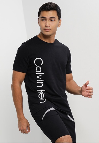 CALVIN KLEIN black Logo Tee-Calvin Klein Performance 335FCAAD3A1E18GS_1
