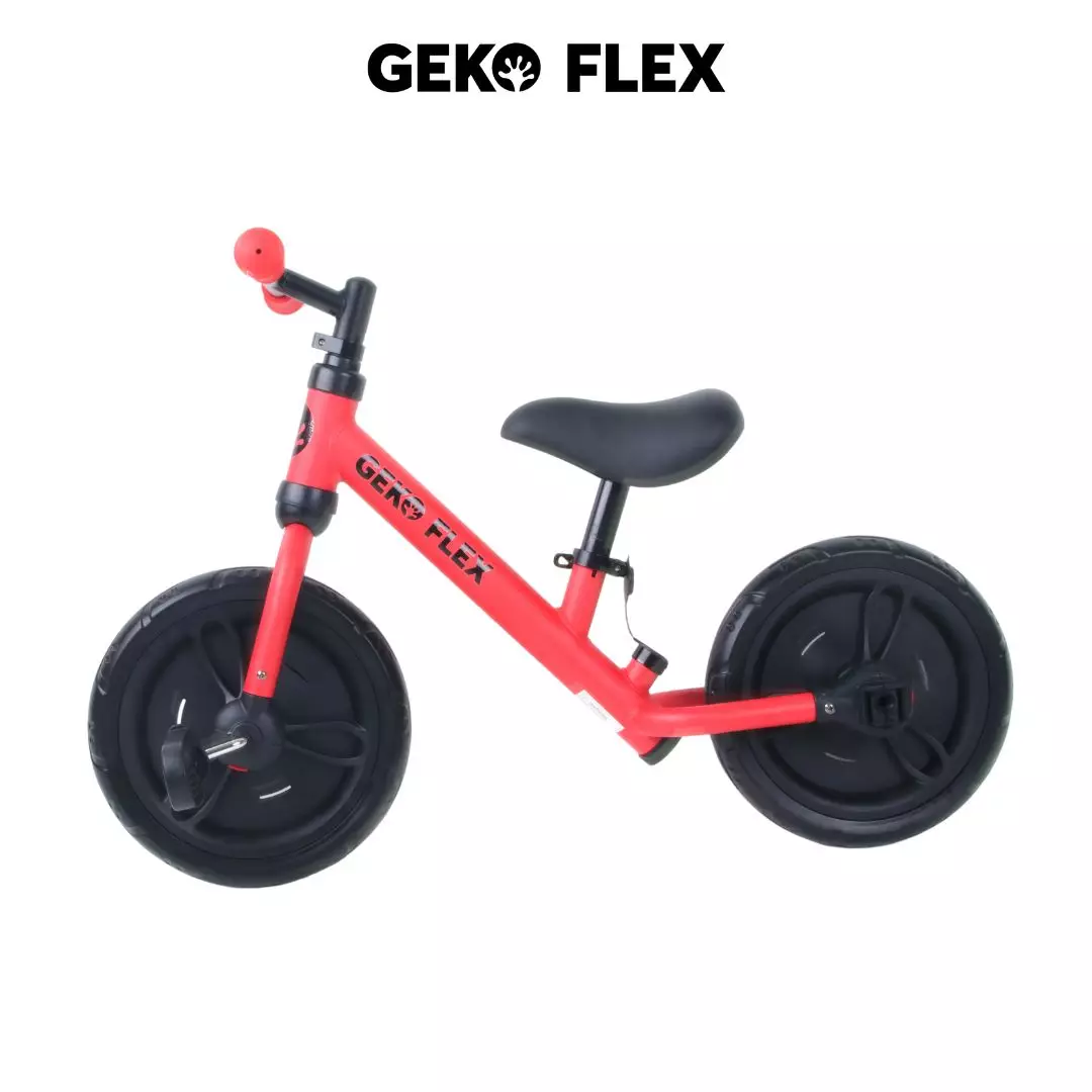 Geko Flex 6in1 Balance Bike Red - Sepeda Anak multifungsi