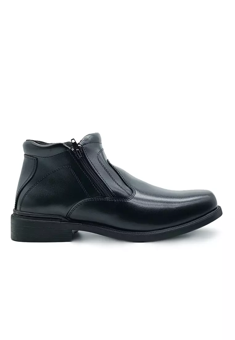 Mens dress deals ankle boots black