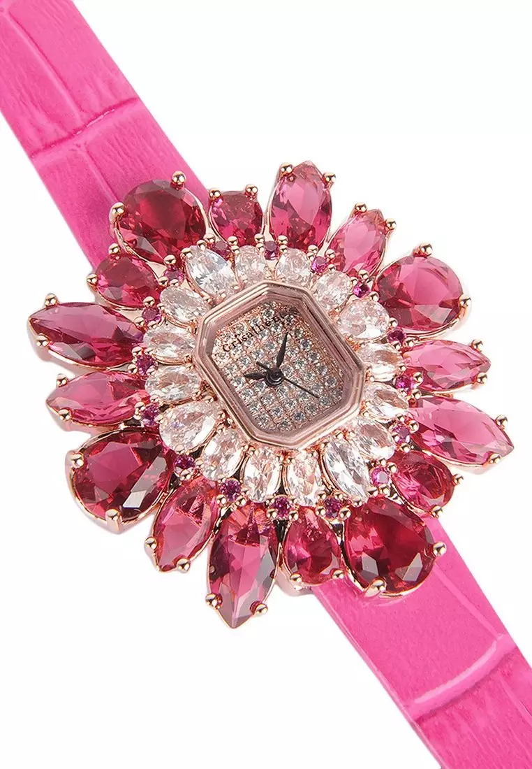 Snow Fashion Watch in Fuchsia for Women