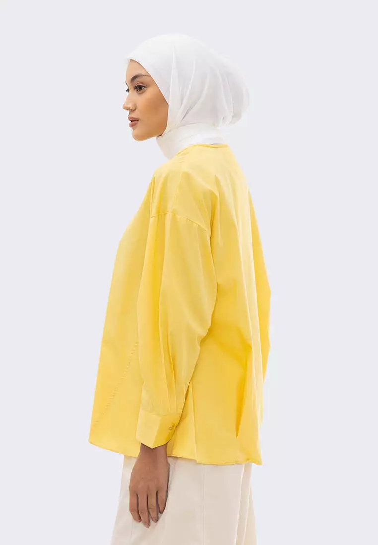 Ria Miranda Yellow Ginnie Top