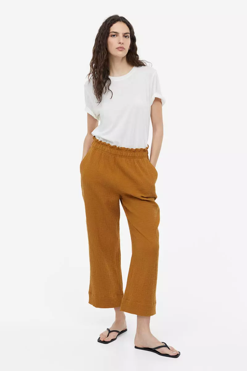 H&m paper bag outlet trousers