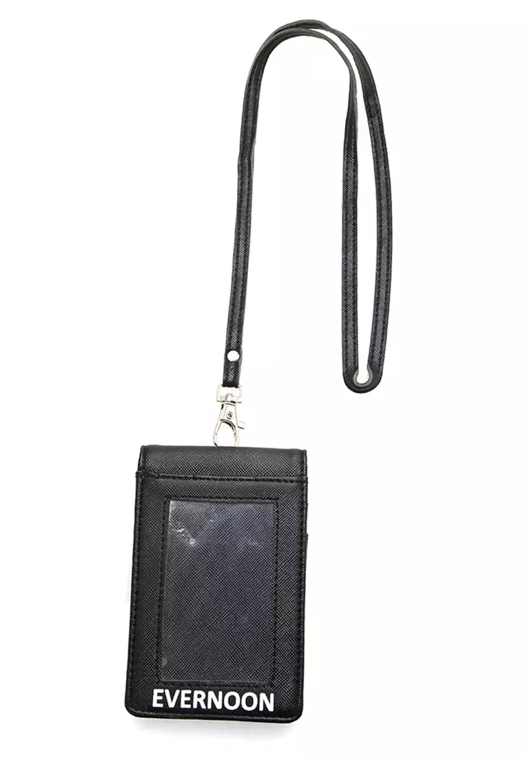 Azka Card Holder Two Side Bentuk Simple dan Minimalis - Hitam