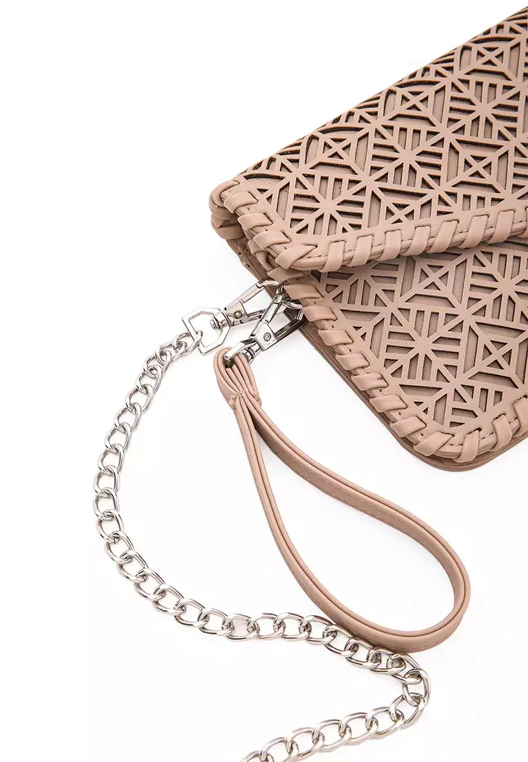 GYKACO ROSE Khaki - Dompet & Clutch Wanita - Fashion Wallet & Clutch