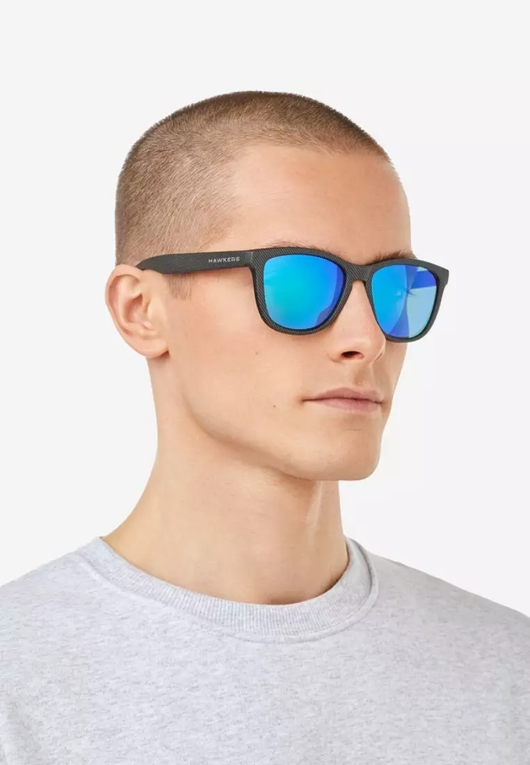 One Carbono - Polarized Black Emerald Sunglasses for Men and Women, Unisex. Official Product designed in Spain