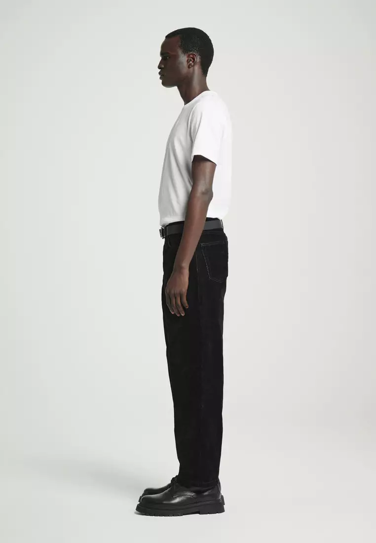 REGULAR BRUSHED-COTTON T-SHIRT