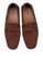 Louis Cuppers brown Faux Leather Buckle Loafers BCA13SH979AA01GS_4