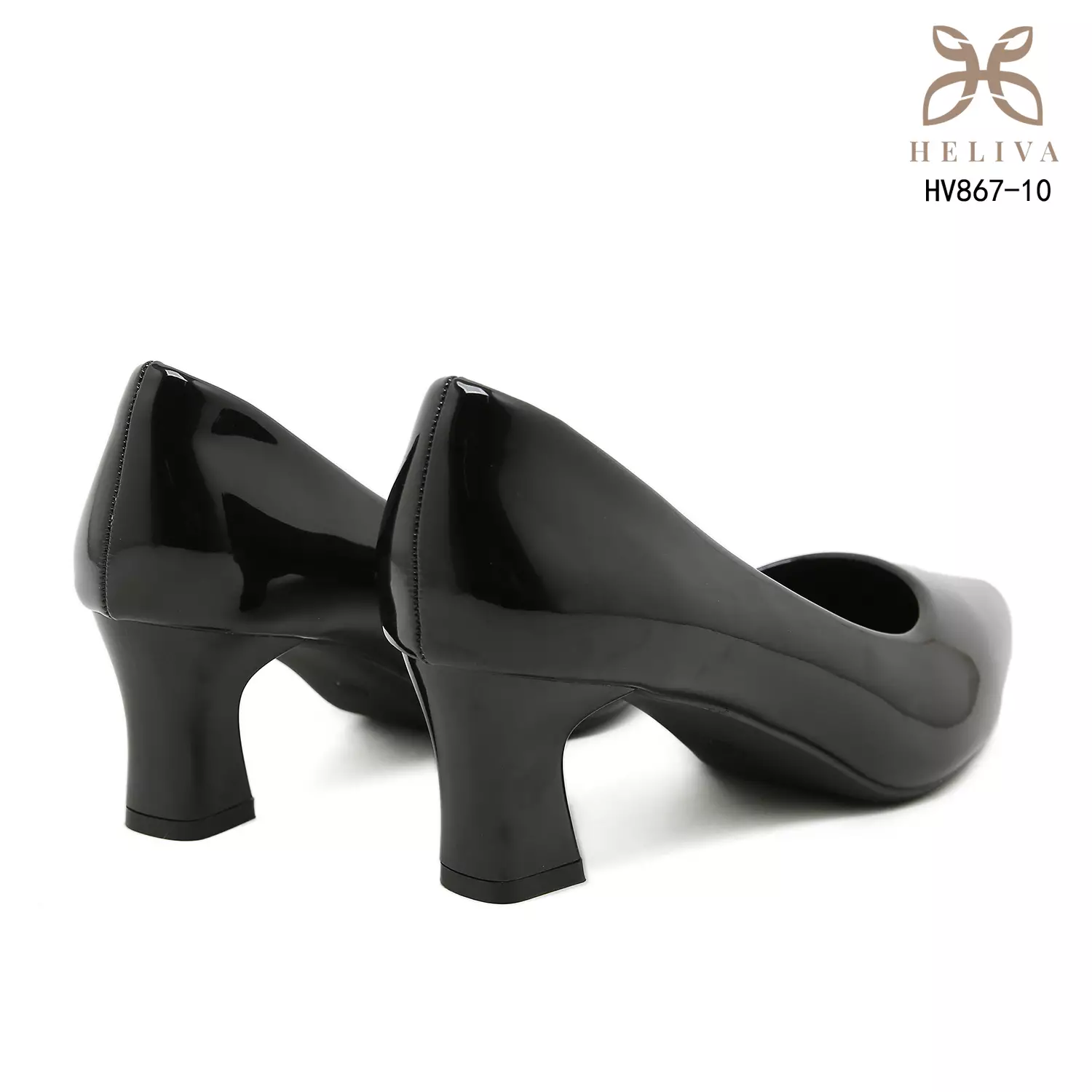Heliva Livanna Classic Pointed Toe Glossy Heels 5.5cm Sole HV867-10