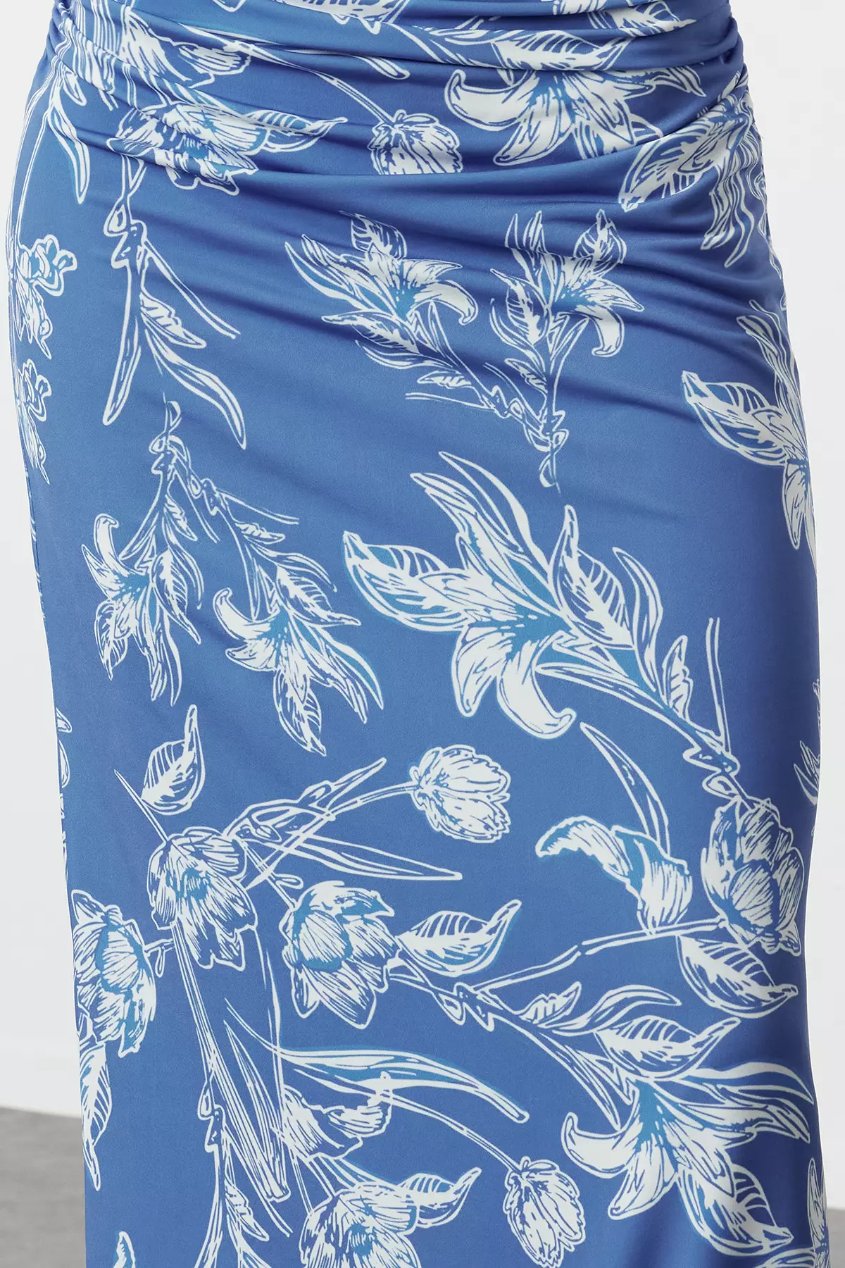 Floral Pattern Maxi Dress