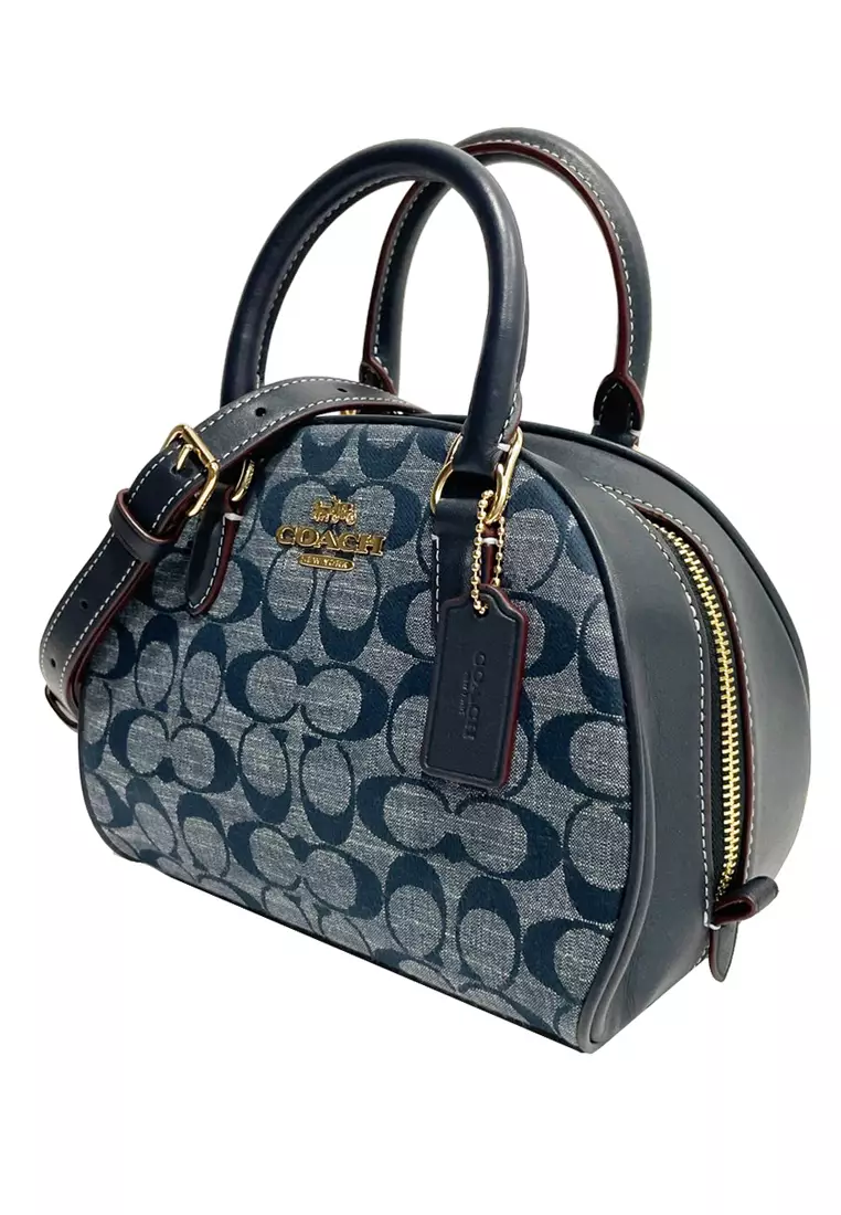 COACH®  Sydney Satchel In Signature Chambray