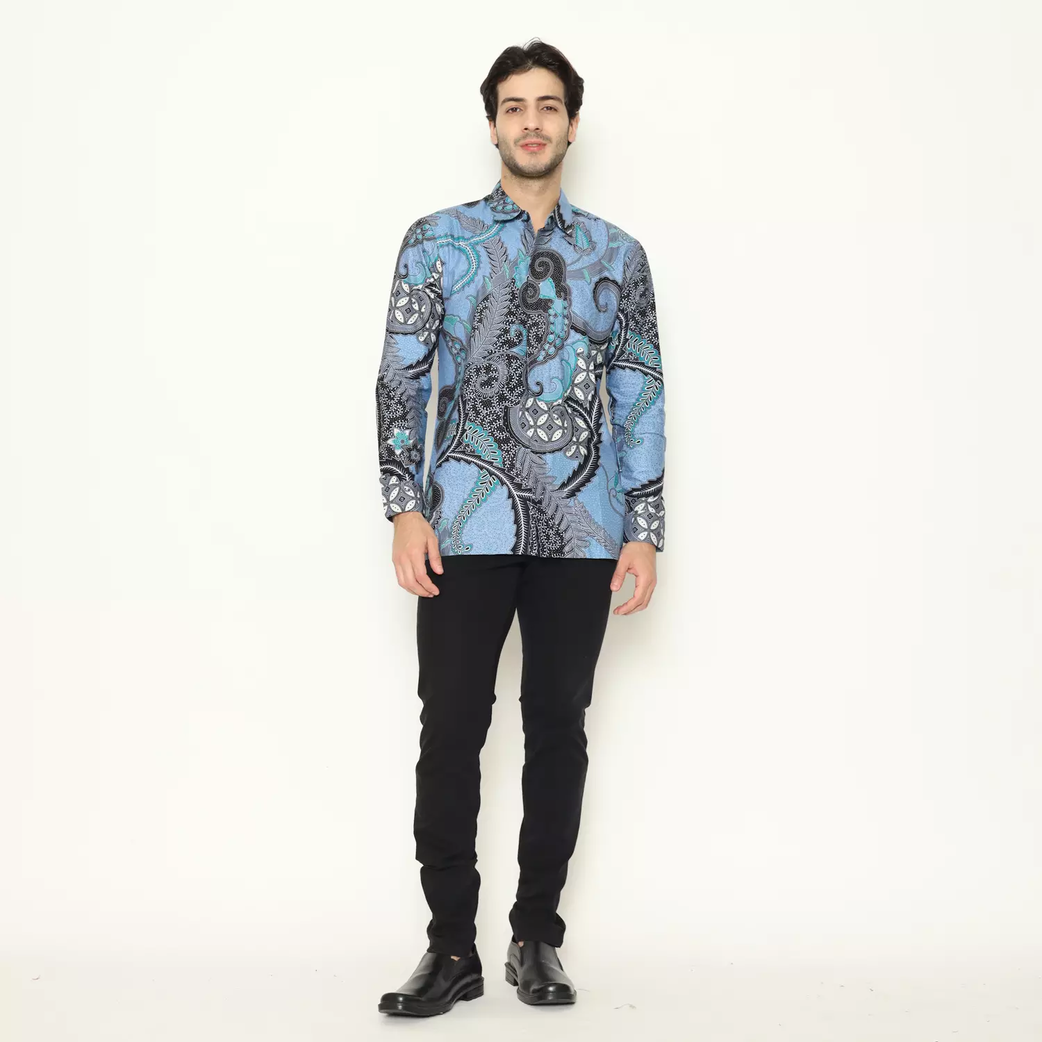 Kemeja Batik Pria - Bhatara Batik Landon - Atasan Kemeja Batik Lengan Panjang