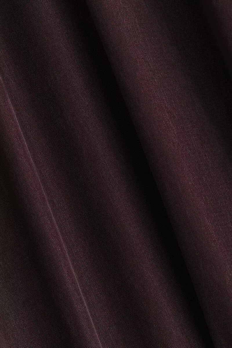 Bubble-hem halterneck top