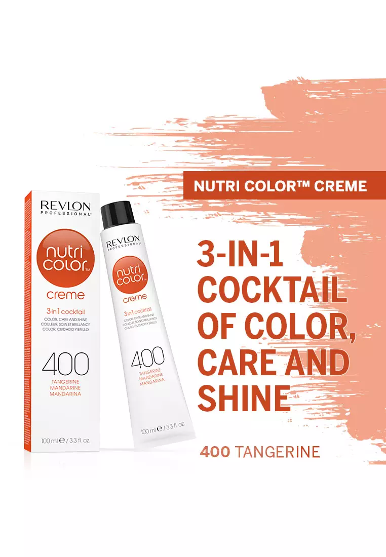 Buy Revlon Professional Nutri Color Creme 400 Tangerine Color 100ml