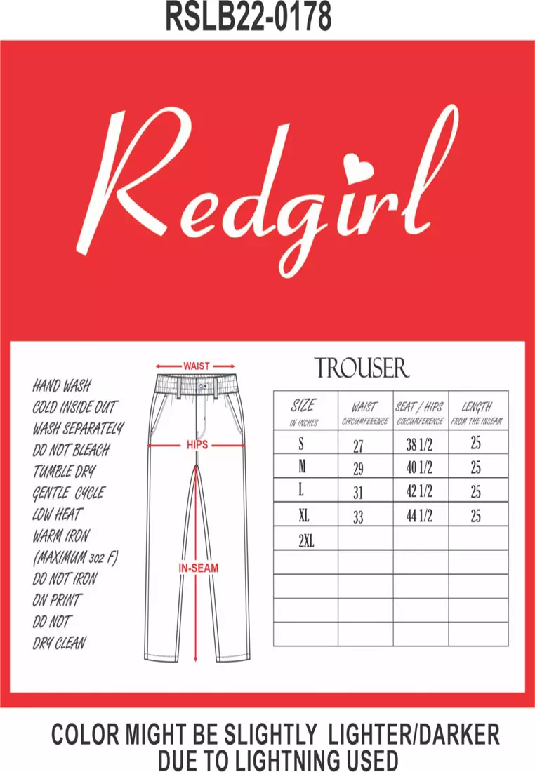 Colored Trouser Pants