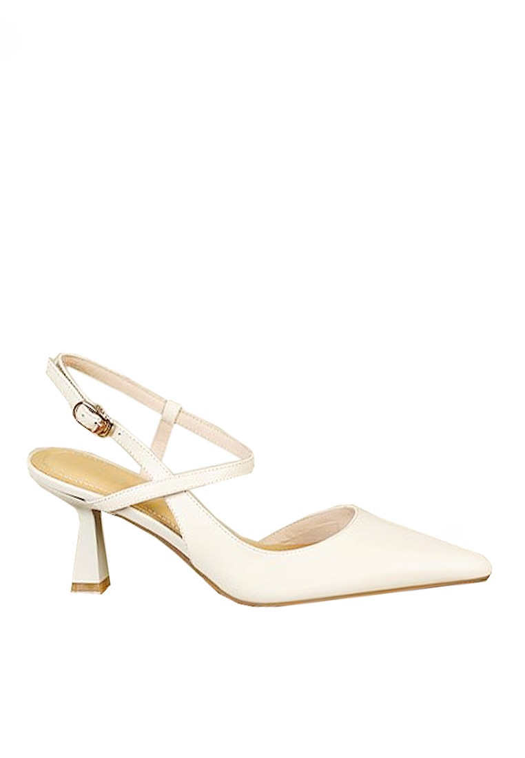 VANSA Simple Synthetic Leather High Heel Sandals VSW-H887