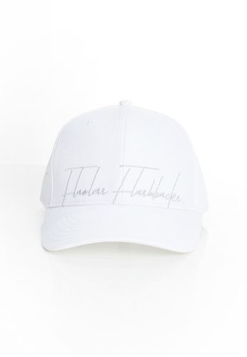 Flawless Flashbacks. 白色 FF白色品牌標誌車花中性潮流帽子 6F4FCACB2E7D34GS_1