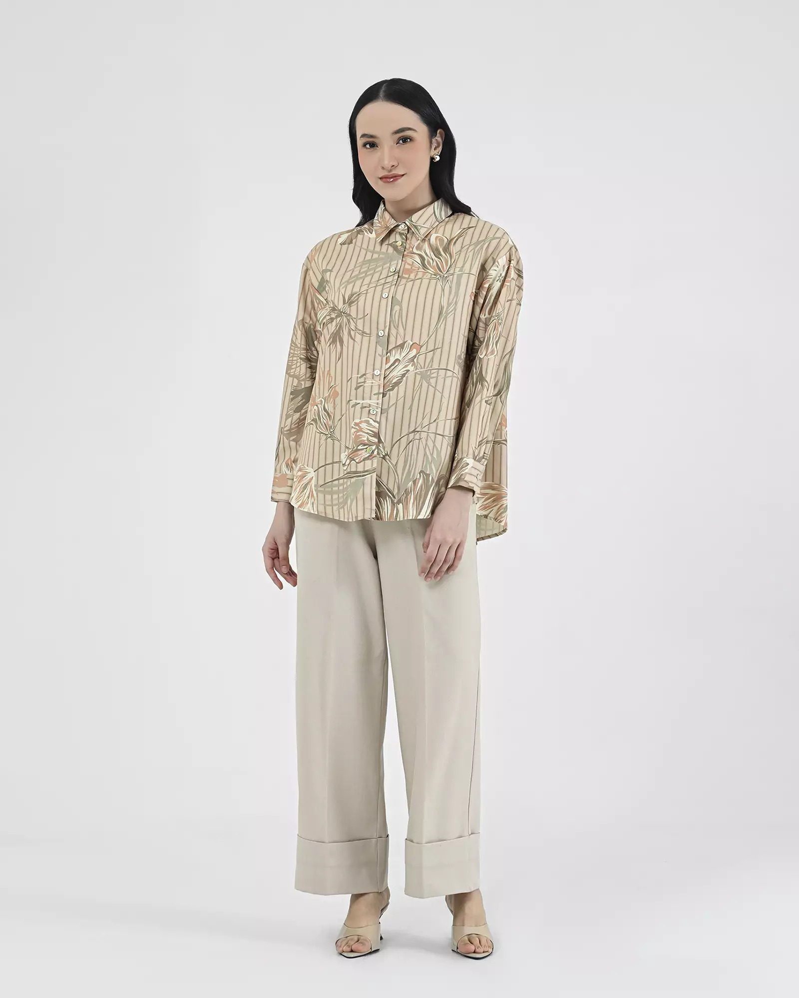 Geulis.id SUNNY SHIRT - Bloombrown