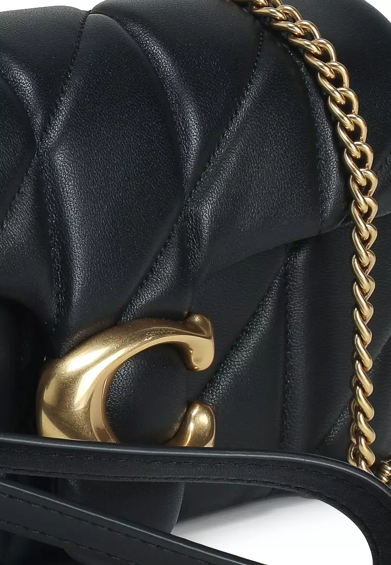 Tabby 枕頭絎縫斜孭手挽袋 (ct)