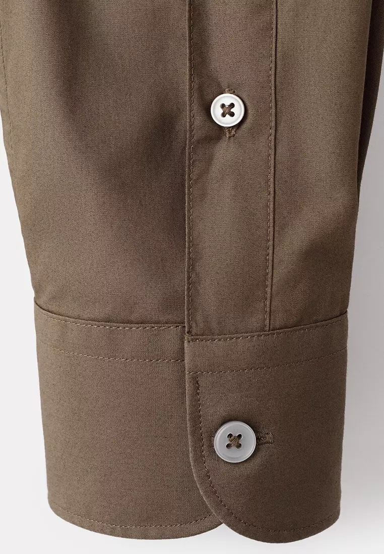 Regular-Fit 100% Cotton Shirt