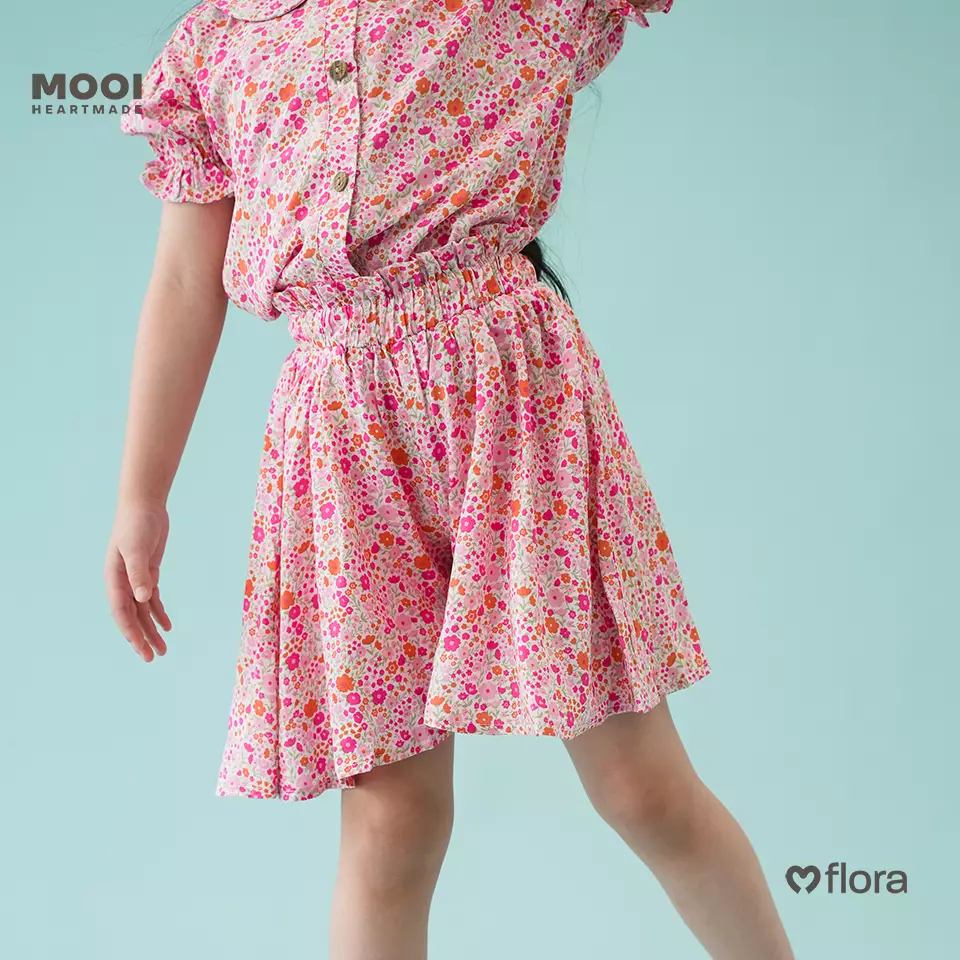 Mooi Celana Pendek Anak Perempuan Oline Cullotes Pants - Blue