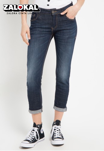 Jual Miyoshi Jeans 64 Skinny Jeans 7 8 Original Zalora Indonesia