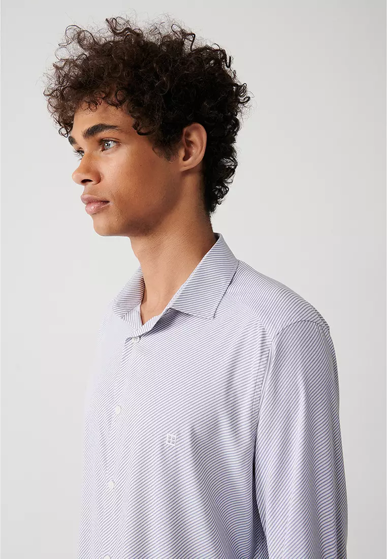 Striped Slim Fit Shirt