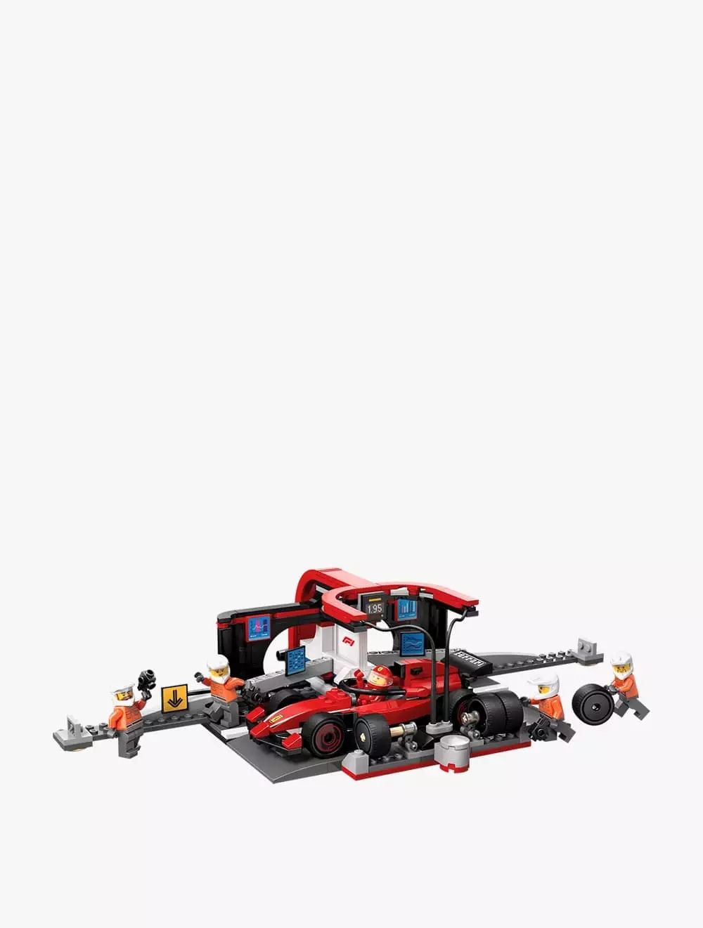 LEGO® City F1® Pit Stop & Pit Crew with Ferrari Car - 60443