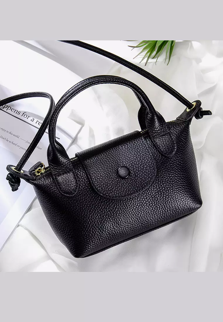 Multi Purpose Full Grain Leather Mini Cross-Body Bag JW AN-2305