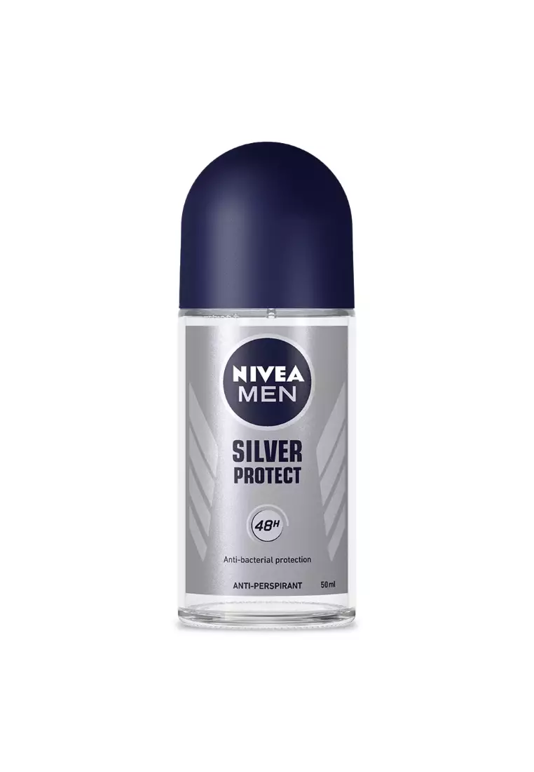 Men Deodorant Silver Protect Roll On, 50ml