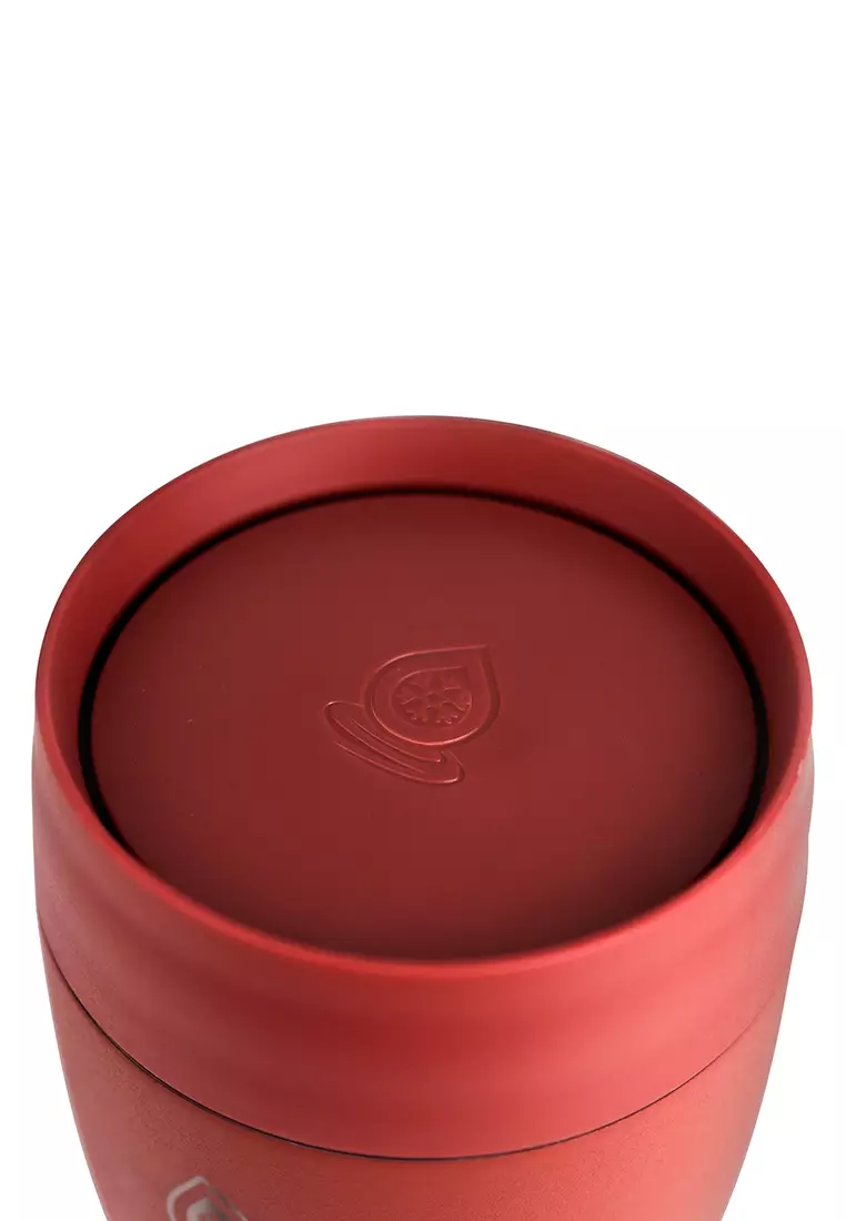 12oz Brick Red Slate Cup Bottle