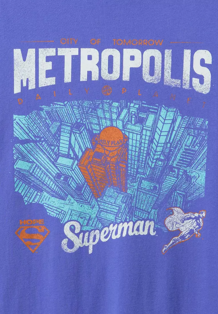 Warner Bros Superman Metropolis T-Shirt